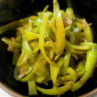 焼きピーマンのおかかあえ|ちいこさん