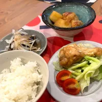 手羽元甘酢煮と手羽元唐揚げ|𝕒𝕚.𝕔𝕠𝕞ᵕ̈*さん