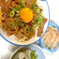 プルコギ丼みたいな感じ|msさん