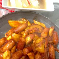 シラチャー炒め、冷奴ころてん| まみみさん