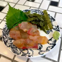脂の乗った胡麻カンパチ