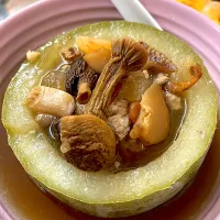 Winter melon pot meat prawn soup|信生さん