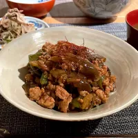 麻婆茄子丼🍆| Saori.Sさん