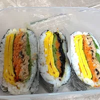 ツナ塩昆布マヨおにぎらず|yasukoさん