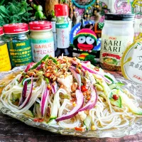 🌏『世界の食卓探検隊』🇱🇦ラオス料理
【🇱🇦ラープ・パーサラダ】|ayaさん