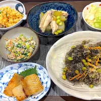 普通のおかず いっぱい晩ご飯w|sakuramochiさん
