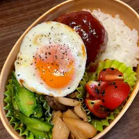 ハンバーグ弁当| まあるななさん