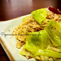 アンチョビとキャベツのペペロンチーノ🇮🇹|気まぐれシェフ🇮🇹🍝さん