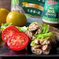 ジャークチキンの生春巻き|9421beruさん