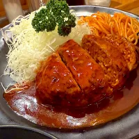 ハンバーグ定食|女神さん