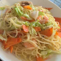 海鮮塩焼きそば