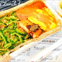 THE沖縄☀🌊🫛 ゴーヤー&ポーたま🐷🐣弁当|TakeBooさん