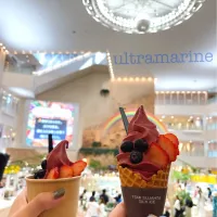 ＊アサイーヨーグルトソフト🍦♬＊|ultramarineさん