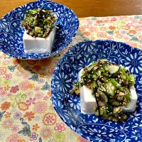 山形のだし風ピリ辛冷奴|おさむさん