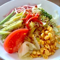 冷やしソース焼きそば|おみつさん2さん