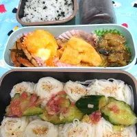 🍀2025/0807(木)素麺弁当| ともちんさん