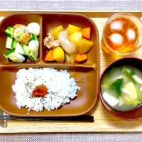 夕飯 鶏じゃが