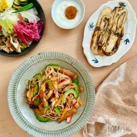 シークワーサーがきめて そうめんチャンプルー|FIKA789さん