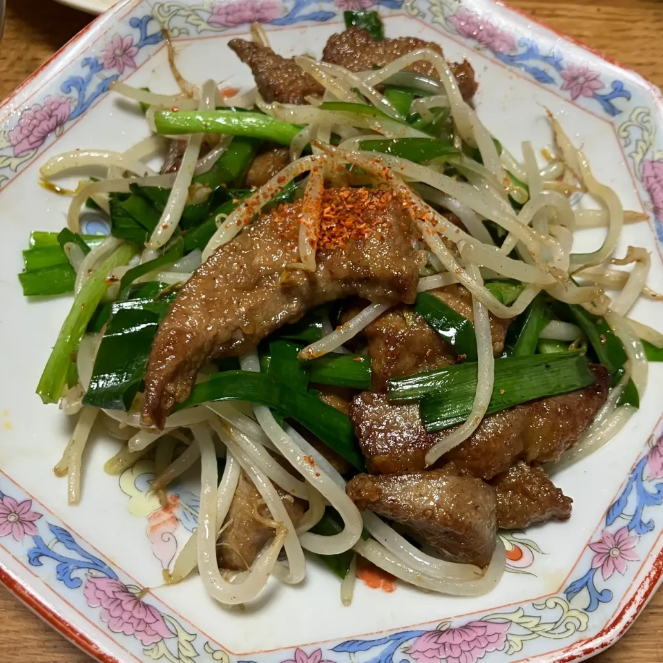 レバニラ炒め|Hideko  Tanakaさん