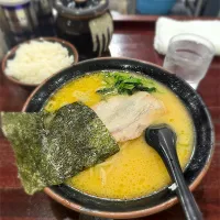 とんこつ塩ラーメン+ライス小@大黒家 東陽町店|morimi32さん