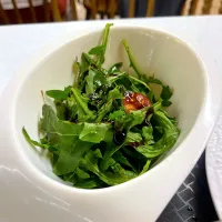 Rocket, cherry tomatoes and Parmesan salad|skyblueさん