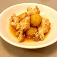 手羽元と新じゃがの煮物