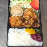 鶏唐揚げ&焼売弁当|黒川克博さん