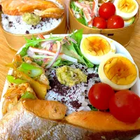 家族お弁当🍱٩(๛ ̆ 3 ̆)۶❤️|ふみぃさん