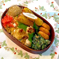 👦🏻朝勤お弁当🍱|ひだまりさん