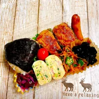 🙂ピーマンの肉詰め弁当🙂|Laniさん