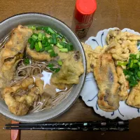 昼食　野菜天ぷらそば|ATさん