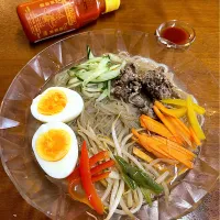 冷麺🍜＊シラチャーレッド