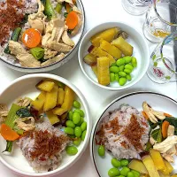 鶏肉とチンゲンの炒め|さとう かおりさん