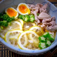 冷しゃぶレモンうどん| ヒヨリ飯さん
