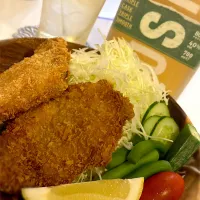 ヒレカツとハイボール|もちまるさん