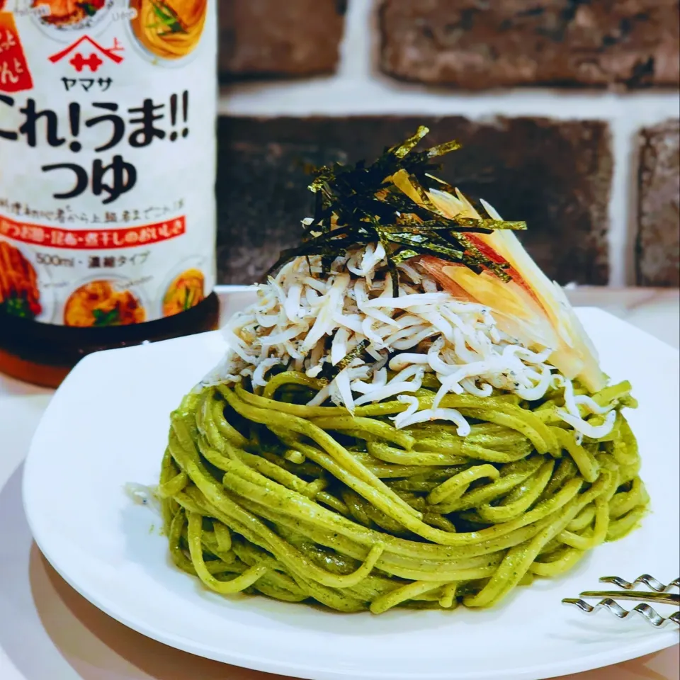 大葉としらすの冷たい麺|ひかるさん