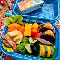 2025/08/09 遠征試合🏟️のお弁当|Blueberry🫐さん