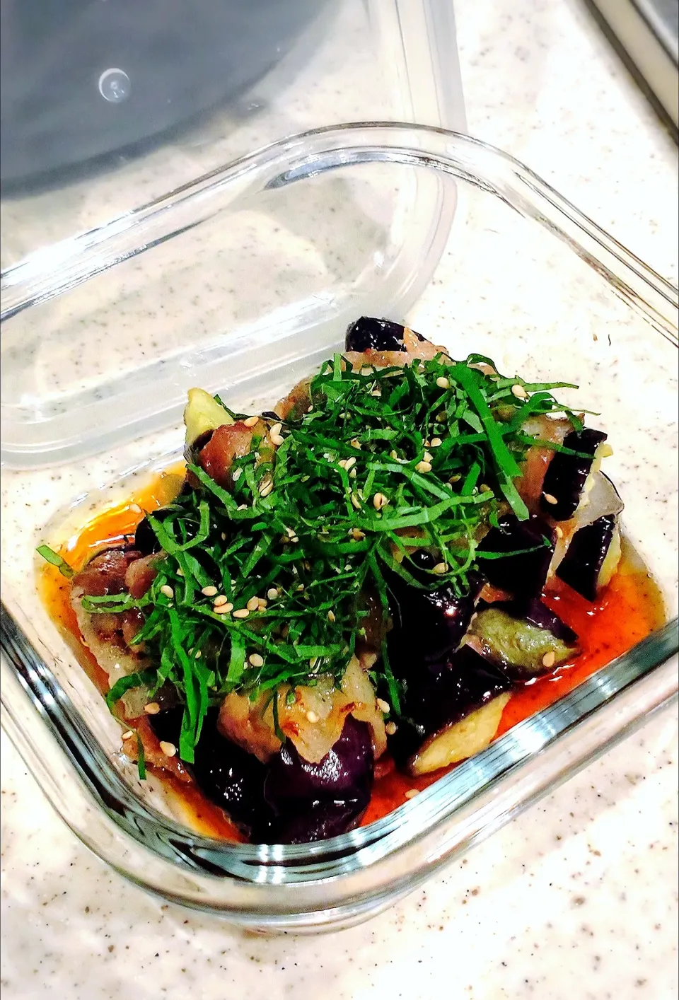 肉巻きナスのポン酢和え♥|GGGさん