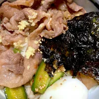肉ぶっかけ素麺| くまとらさん