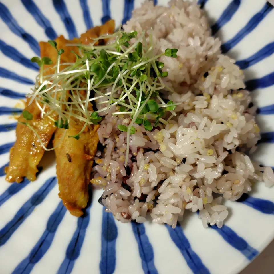 豚トロのスパイシー炒め|ハイドランジアさん