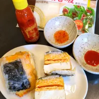 新感覚スパムむすび　豆腐de|まゆみさん