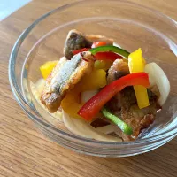 作り置き🥣鯵の南蛮漬け|ここここのかさん