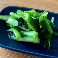 作り置き🥣小松菜のうま塩漬け|ここここのかさん