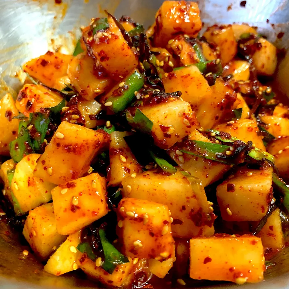 カクテキ(大根キムチ)|いちごさん