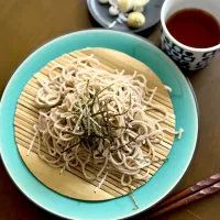 冷凍そばで【朝そば】