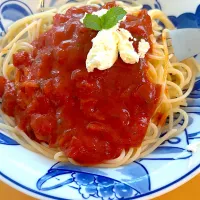 冷製パスタ🍝|みうのすけさん