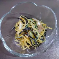 そうめんカボチャとひじきのマヨサラダ|オーリーさん