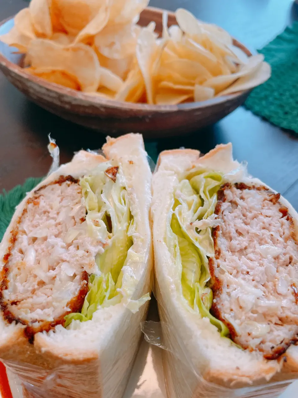 キャベツメンチカツサンド|Atsukoさん