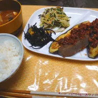 肉味噌なすステーキ|オーリーさん