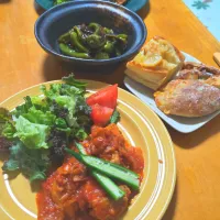 チキンのトマト煮込み|かずにゃんさん